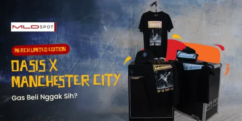 Kolaborasi Oasis x Manchester City, Rilis Merch Limited Edition!